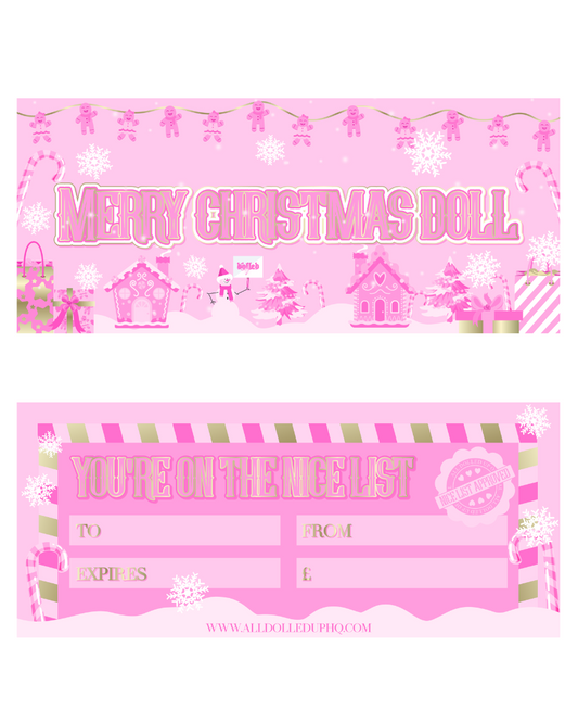 Christmas Gift Vouchers